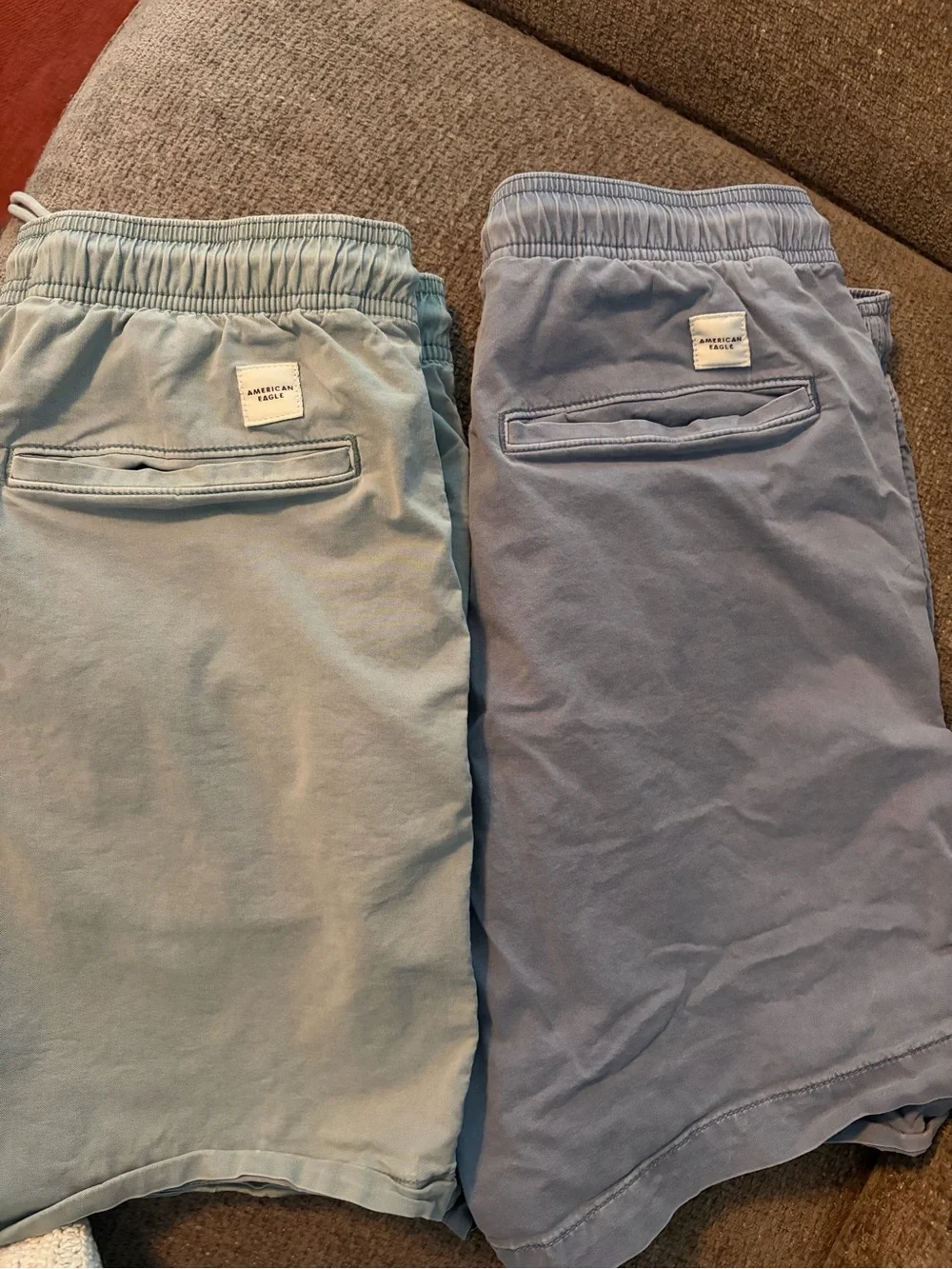 American Eagle Men’s Small Drawstring shorts- two pairs. Like new!